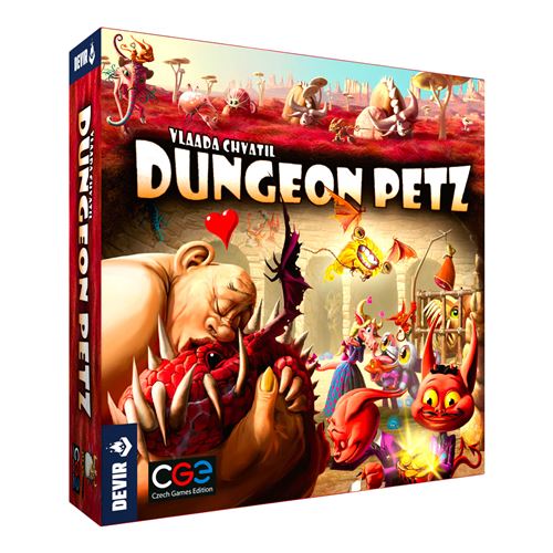 Jogo de Tabuleiro Dungeon Petz - Devir Online Hot Sale