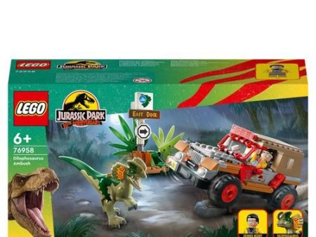 LEGO Jurassic World 76958 - Emboscada a Dilofossauro For Cheap