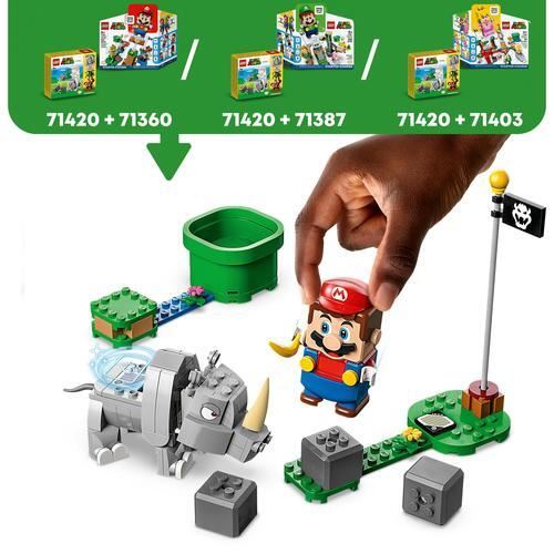 LEGO Super Mario 71420 - Set de Expansão Rambi, o Rinoceronte Cheap