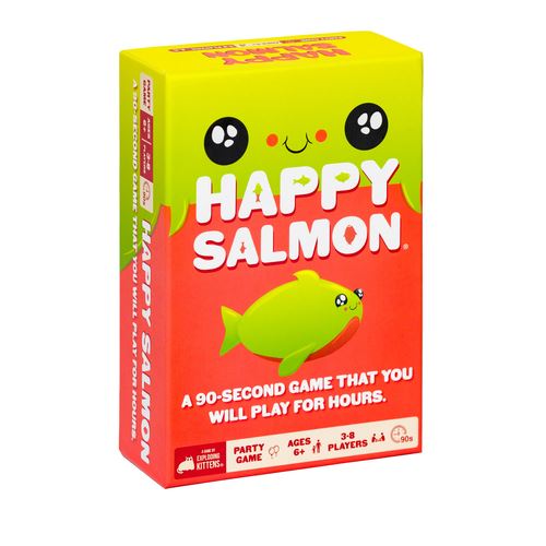 Jogo de Tabuleiro Happy Salmon - Game By Exploding Kittens Online Hot Sale