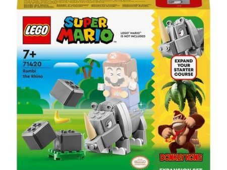 LEGO Super Mario 71420 - Set de Expansão Rambi, o Rinoceronte Cheap