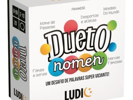 Jogo de Tabuleiro Dueto Nomen - Um Desafio de Palavras - Ludic For Discount