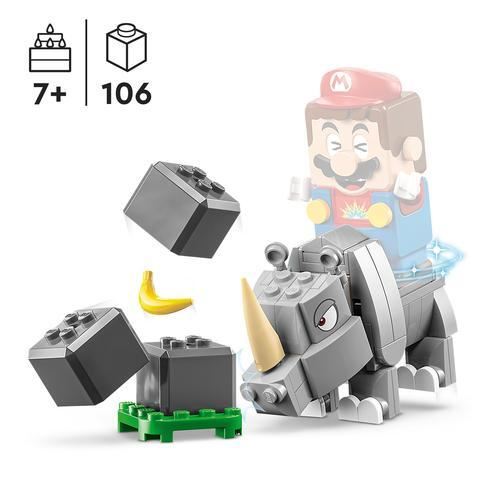 LEGO Super Mario 71420 - Set de Expansão Rambi, o Rinoceronte Cheap