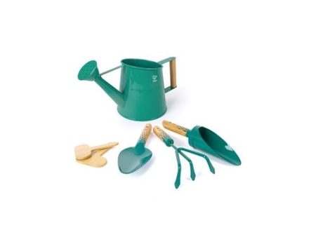 O Meu Primeiro Kit de Jardinagem Verde e Bege - Hape Online Sale