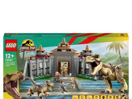 LEGO Jurassic World 76961 - Centro de Visitantes: Ataque de T. Rex e Raptor Hot on Sale