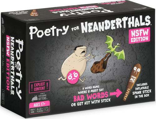 Jogo de Tabuleiro Poetry For Neanderthals By Exploding Kittens - NSFW Edition Hot on Sale