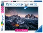 Puzzle Highlights Beautiful Mountains: Os Três Picos do Lavaredo - Itália - 1000 Peças - Ravensburger Online