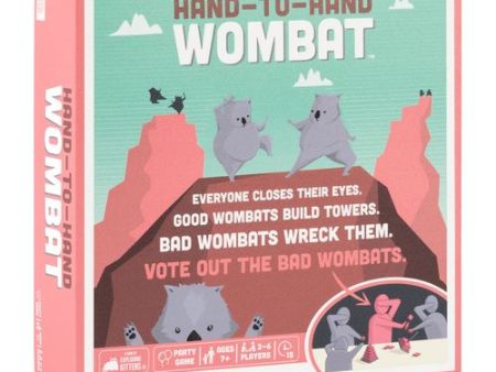 Jogo de Tabuleiro Hand-To-Hand Wombat - Game By Exploding Kittens Cheap