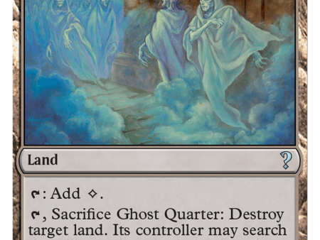 Ghost Quarter (White Border) [Mystery Booster 2] Online now