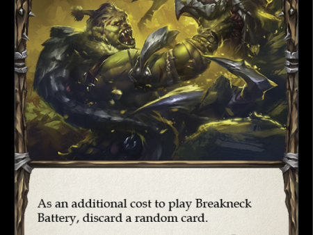 Breakneck Battery (Blue) [U-WTR013] (Welcome to Rathe Unlimited)  Unlimited Rainbow Foil Cheap