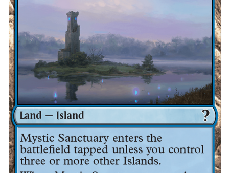 Mystic Sanctuary (White Border) [Mystery Booster 2] For Cheap