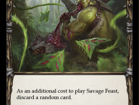 Savage Feast (Red) [U-WTR014] (Welcome to Rathe Unlimited)  Unlimited Normal For Sale