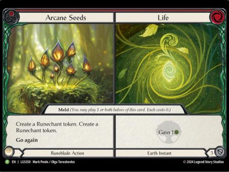 Arcane Seeds    Life [LGS350] (Promo)  Cold Foil Cheap