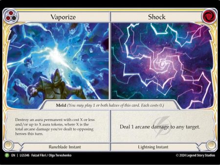 Vaporize    Shock [LGS346] (Promo)  Cold Foil Online