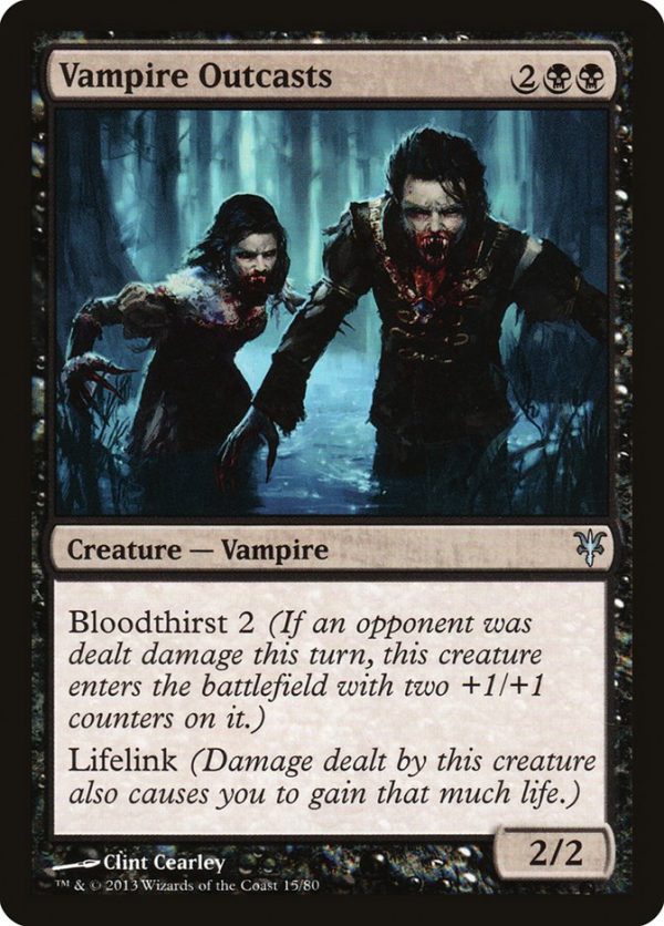 Vampire Outcasts [Duel Decks: Sorin vs. Tibalt] Sale