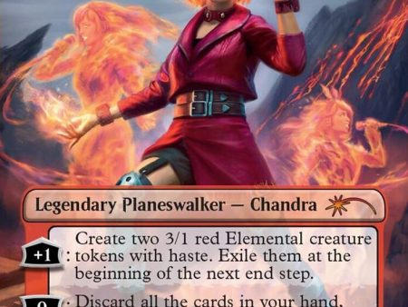 MEIKO, Explosive Entertainer - Chandra, Flamecaller (Rainbow Foil) [Secret Lair Drop Series] Online