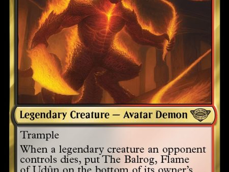 The Balrog, Flame of Udun [The Lord of the Rings: Tales of Middle-Earth] Fashion