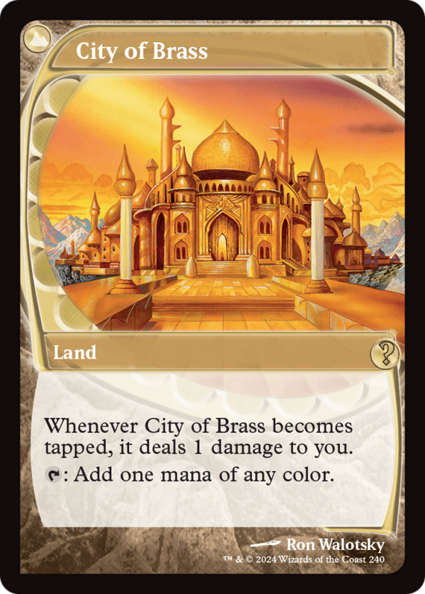 City of Brass (Future Sight) [Mystery Booster 2] Discount