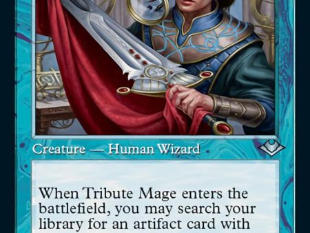 Tribute Mage (Retro Foil Etched) [Modern Horizons] For Cheap