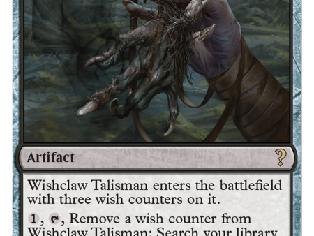 Wishclaw Talisman (White Border) [Mystery Booster 2] Fashion