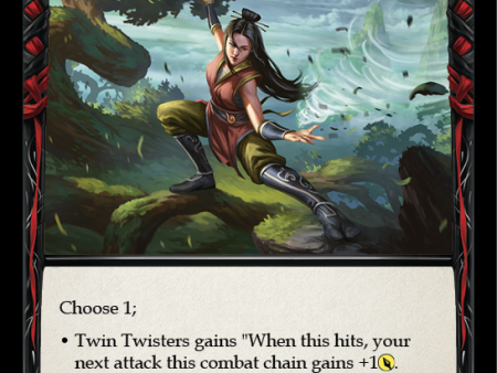 Twin Twisters (Blue) [EVR049] (Everfest)  1st Edition Rainbow Foil Cheap