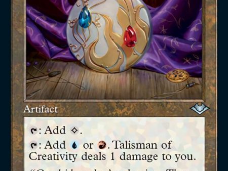 Talisman of Creativity (Retro Foil Etched) [Modern Horizons] Supply