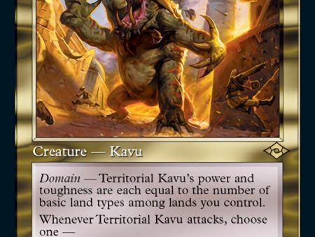 Territorial Kavu (Retro Foil Etched) [Modern Horizons 2] Discount