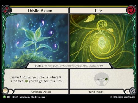 Thistle Bloom    Life [LGS351] (Promo)  Cold Foil Hot on Sale