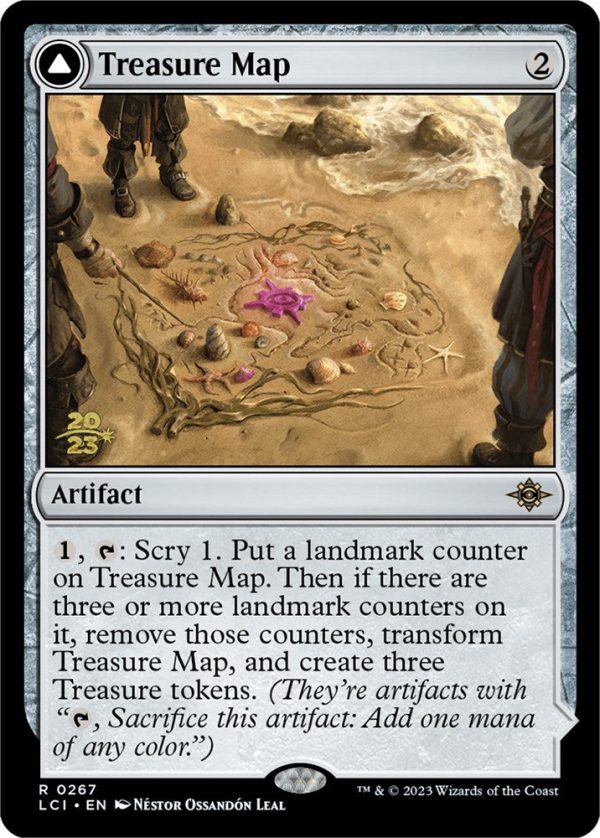 Treasure Map    Treasure Cove [The Lost Caverns of Ixalan Prerelease Cards] Online