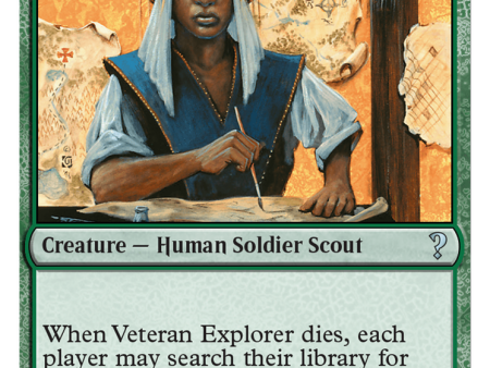 Veteran Explorer (White Border) [Mystery Booster 2] Online Hot Sale