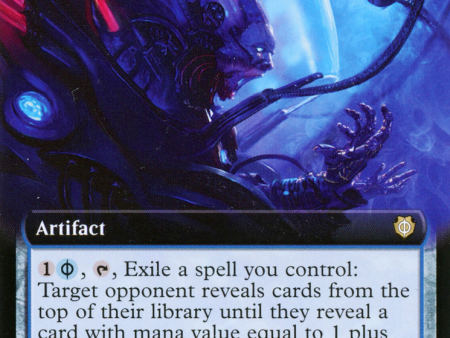 Synthesis Pod (Extended Art) [Phyrexia: All Will Be One Commander] Online Hot Sale