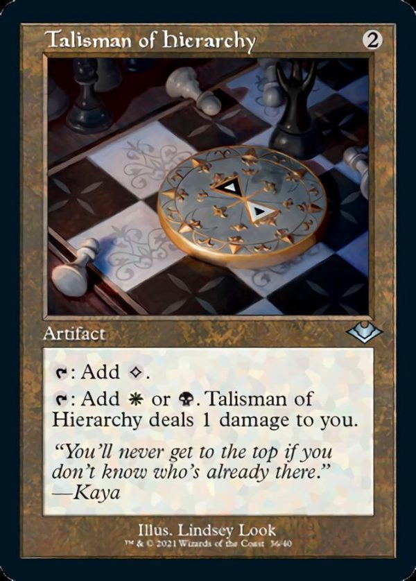 Talisman of Hierarchy (Retro) [Modern Horizons] Sale