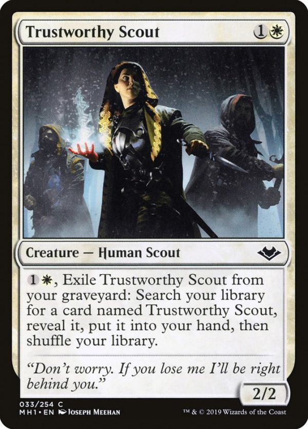 Trustworthy Scout [Modern Horizons] on Sale