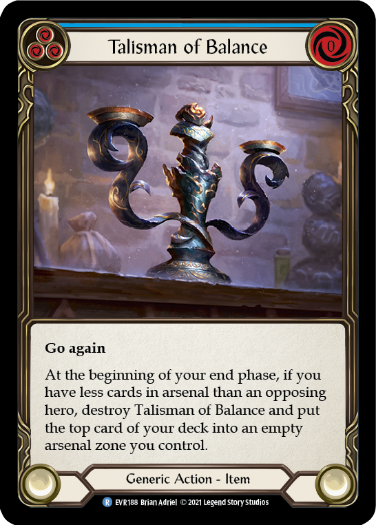 Talisman of Balance [EVR188] (Everfest)  1st Edition Normal For Cheap