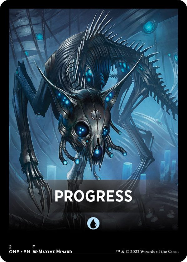 Progress Theme Card [Phyrexia: All Will Be One Tokens] For Discount