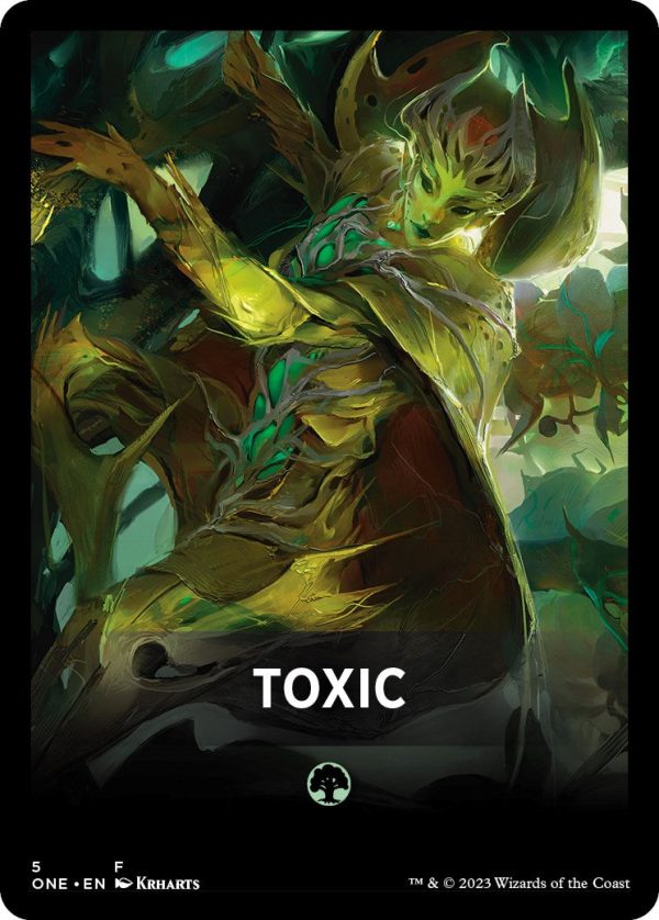 Toxic Theme Card [Phyrexia: All Will Be One Tokens] Online