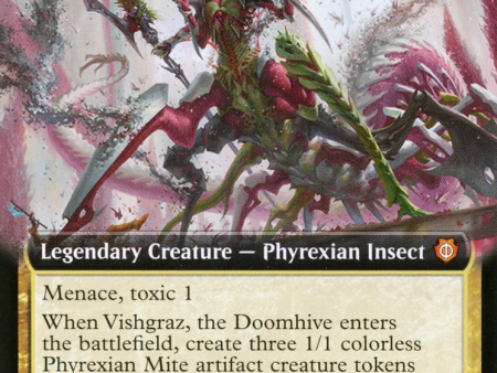 Vishgraz, the Doomhive (Extended Art) [Phyrexia: All Will Be One Commander] Online Sale