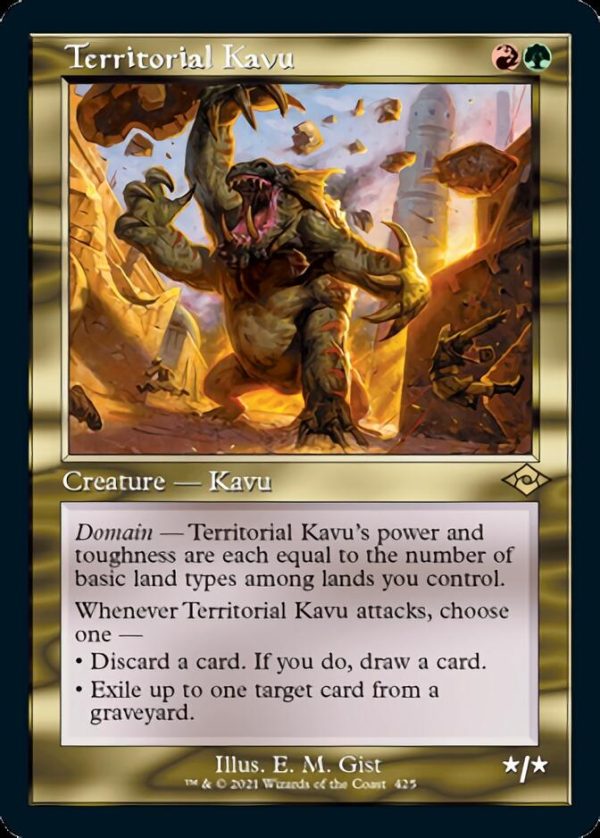 Territorial Kavu (Retro) [Modern Horizons 2] For Cheap