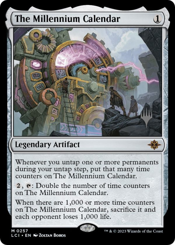 The Millennium Calendar (Promo Pack) [The Lost Caverns of Ixalan Promos] For Cheap