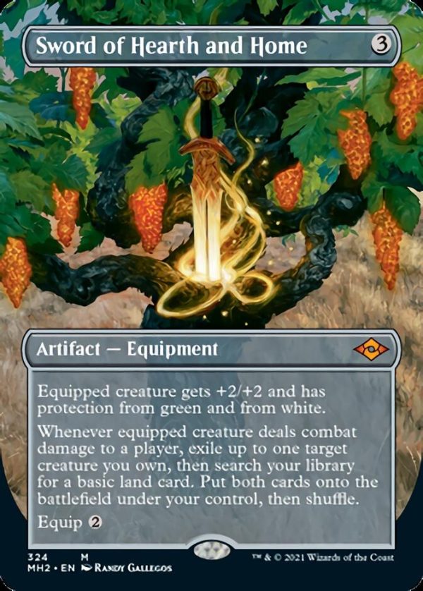 Sword of Hearth and Home (Borderless Alternate Art) [Modern Horizons 2] For Discount