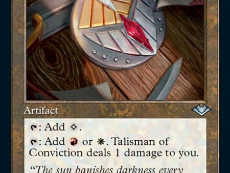 Talisman of Conviction (Retro Foil Etched) [Modern Horizons] Online