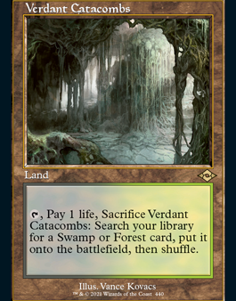 Verdant Catacombs (Retro Foil Etched) [Modern Horizons 2] For Sale