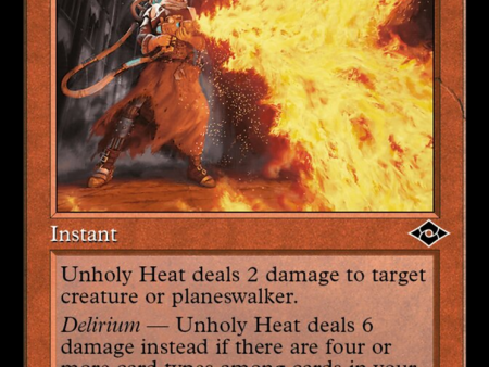 Unholy Heat (Retro) [Modern Horizons 2] For Sale