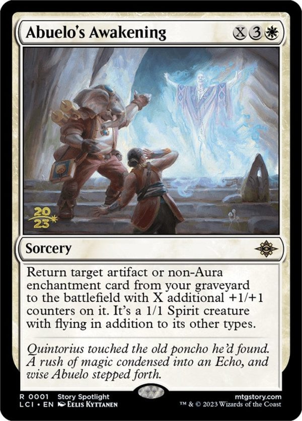 Abuelo s Awakening [The Lost Caverns of Ixalan Prerelease Cards] Fashion