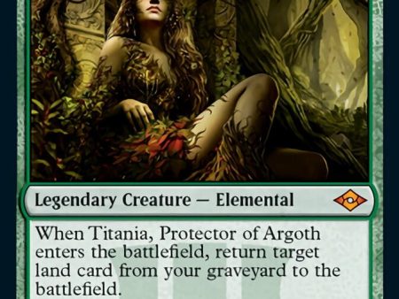 Titania, Protector of Argoth (Foil Etched) [Modern Horizons 2] Sale