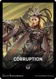 Corruption Theme Card [Phyrexia: All Will Be One Tokens] on Sale