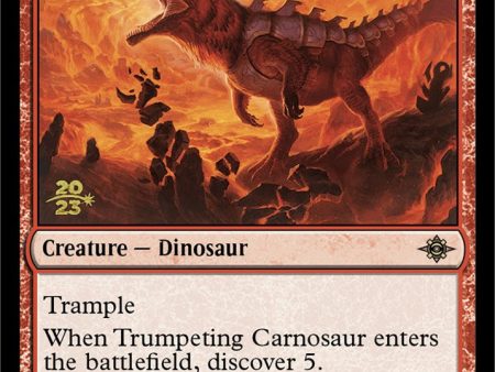 Trumpeting Carnosaur [The Lost Caverns of Ixalan Prerelease Cards] Supply