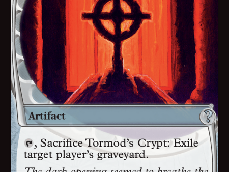 Tormod s Crypt (Future Sight) [Mystery Booster 2] Discount