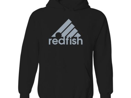 #REDFISH Classic Heavy Hoodie - Gray Print on Sale