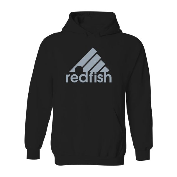 #REDFISH Classic Heavy Hoodie - Gray Print on Sale